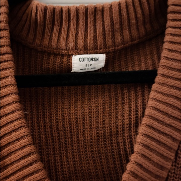 Cotton On Rust Sweater Vest Dress - Picture 2 of 2